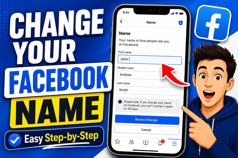 How to Change Your Name on Facebook